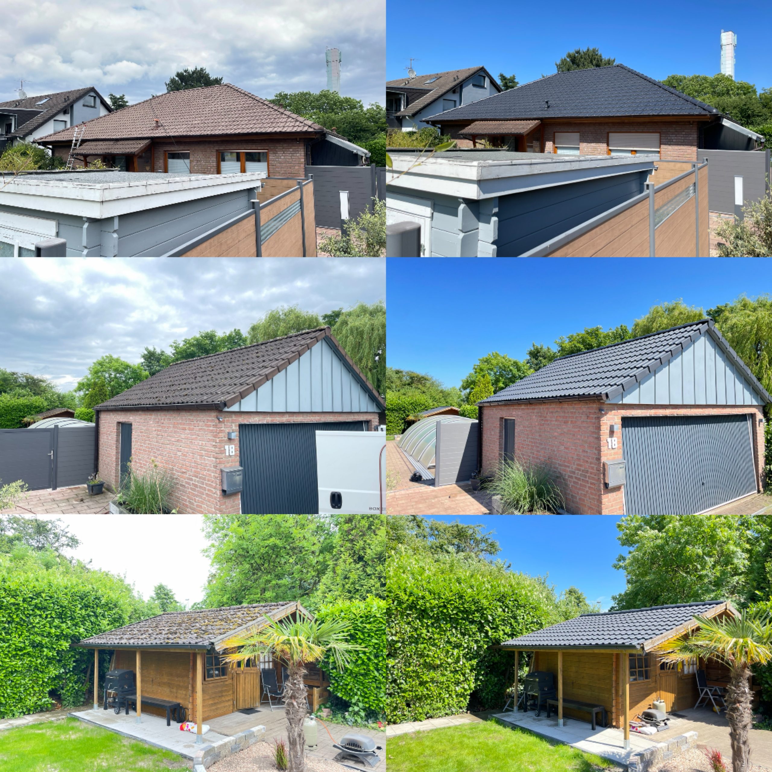 Dachreinigung und Dachbeschichtung Köln