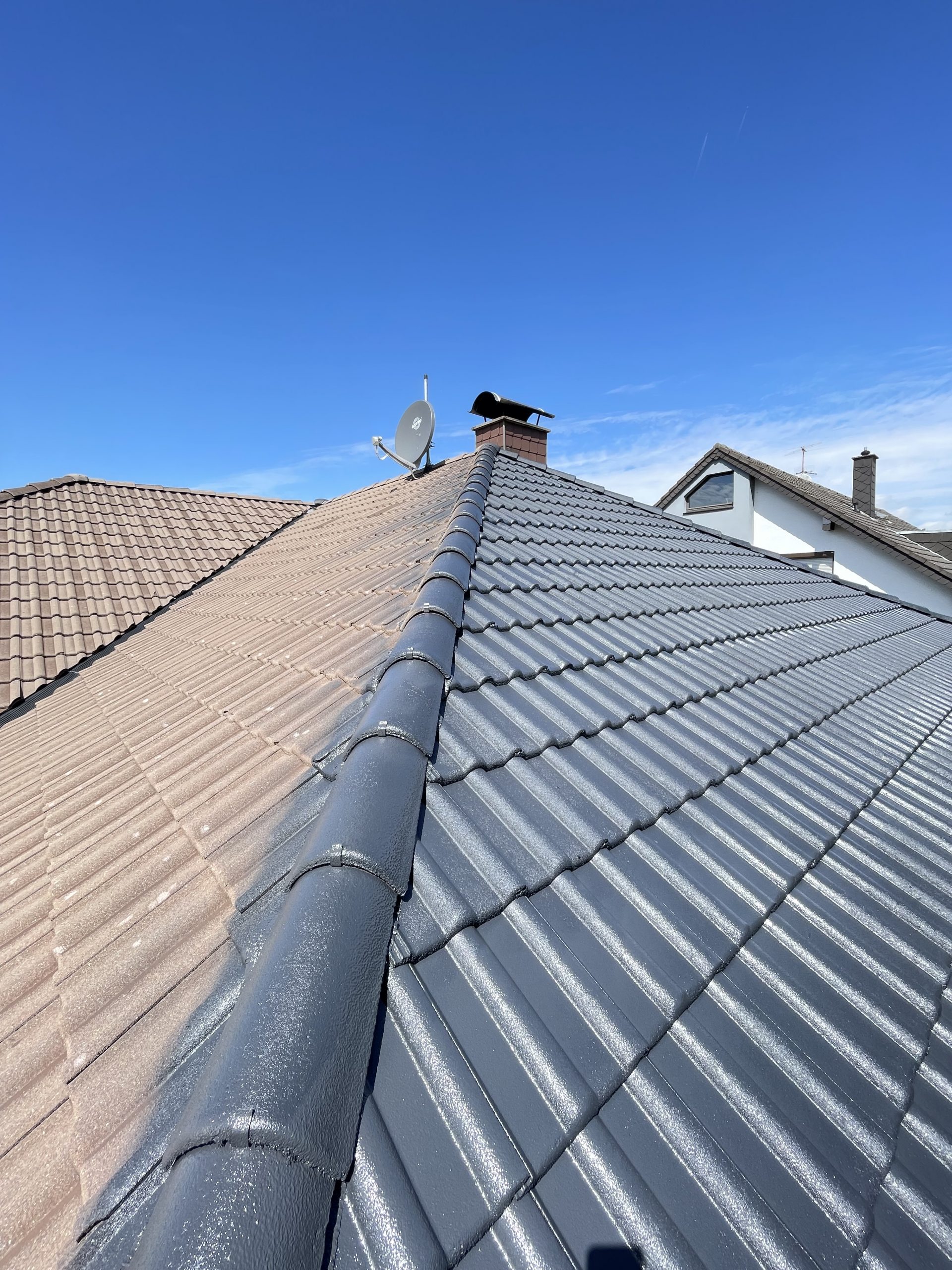 Dachreinigung und Dachbeschichtung Köln